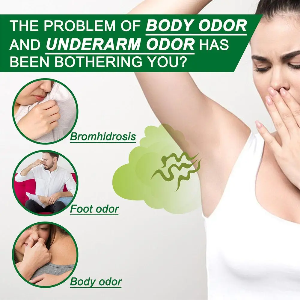 Armpit Odor Removal Cream Underarm Bad Smell Sweating Removal For Man And Woman Body Refreshing Lasting Aroma Skin Care Cream