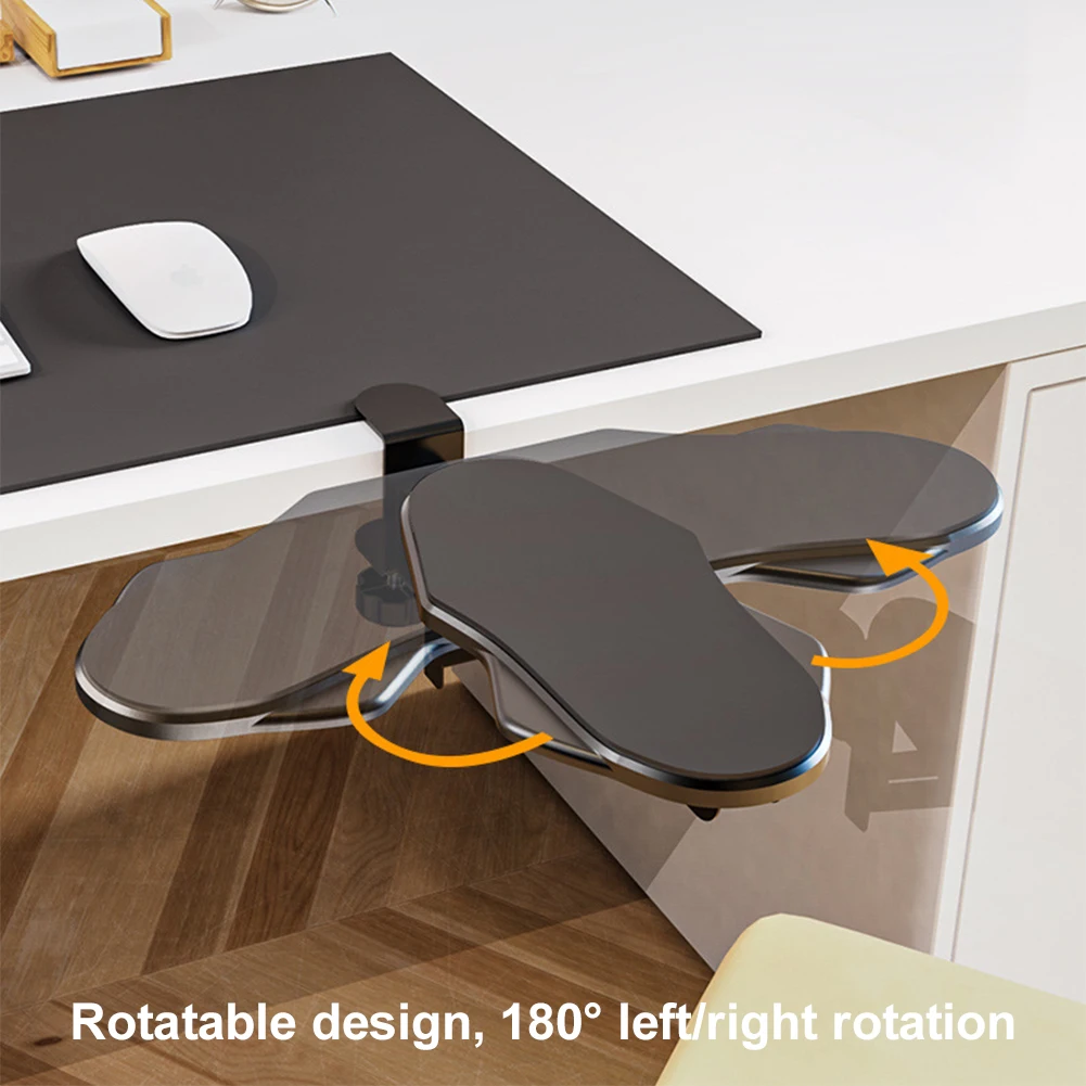 

Подлокотник для компьютерного стола, регулируемый складной эргономичный подлокотник для запястий, удлинитель подлокотника для клавиатуры, держатель коврика для мыши, стойка