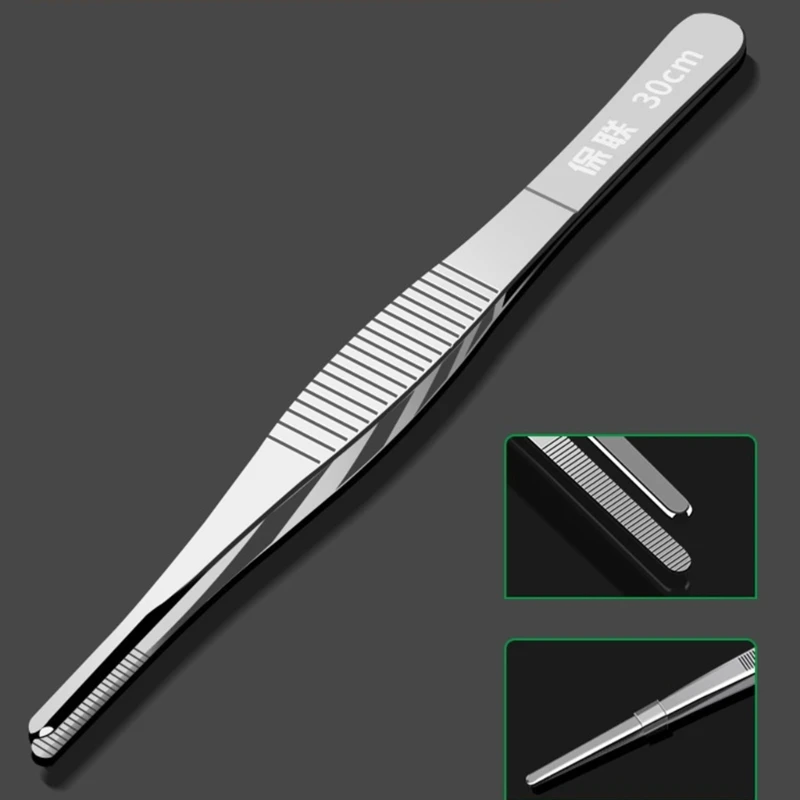 U0DA Stainless Steel Tweezers for Electronics Sodlering Jewelry Craft Laboratory Work