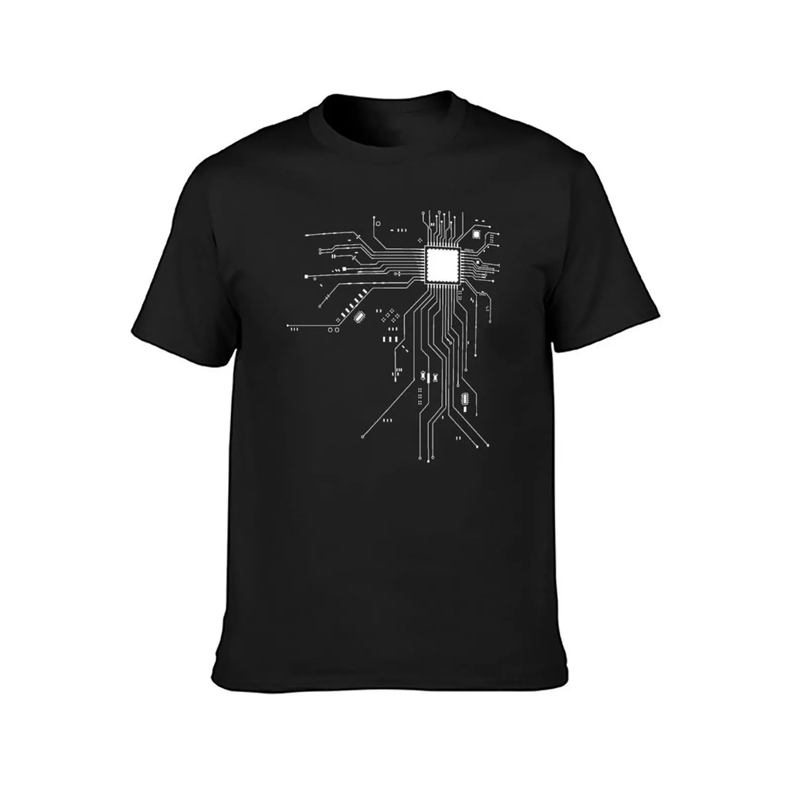 CPU Processor Circuit Diagram T-Shirt blacks anime mens graphic t-shirts big and tall