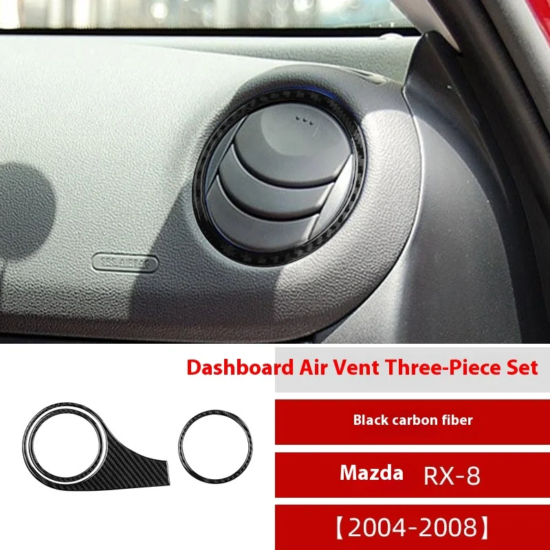 

For Mazda 04-08 RX-8 Interior Modification Carbon Fiber Dashboard Trend Decorative Sticker