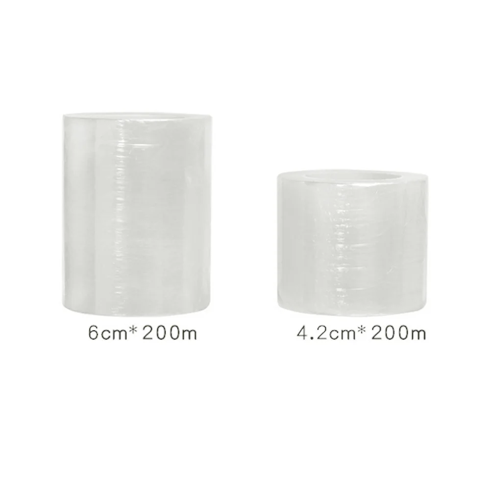 3 لفات من طبقة تطريز الشفاه البلاستيكية تغطي آمنة وصديقة للبيئة لصالونات التجميل المنزلية