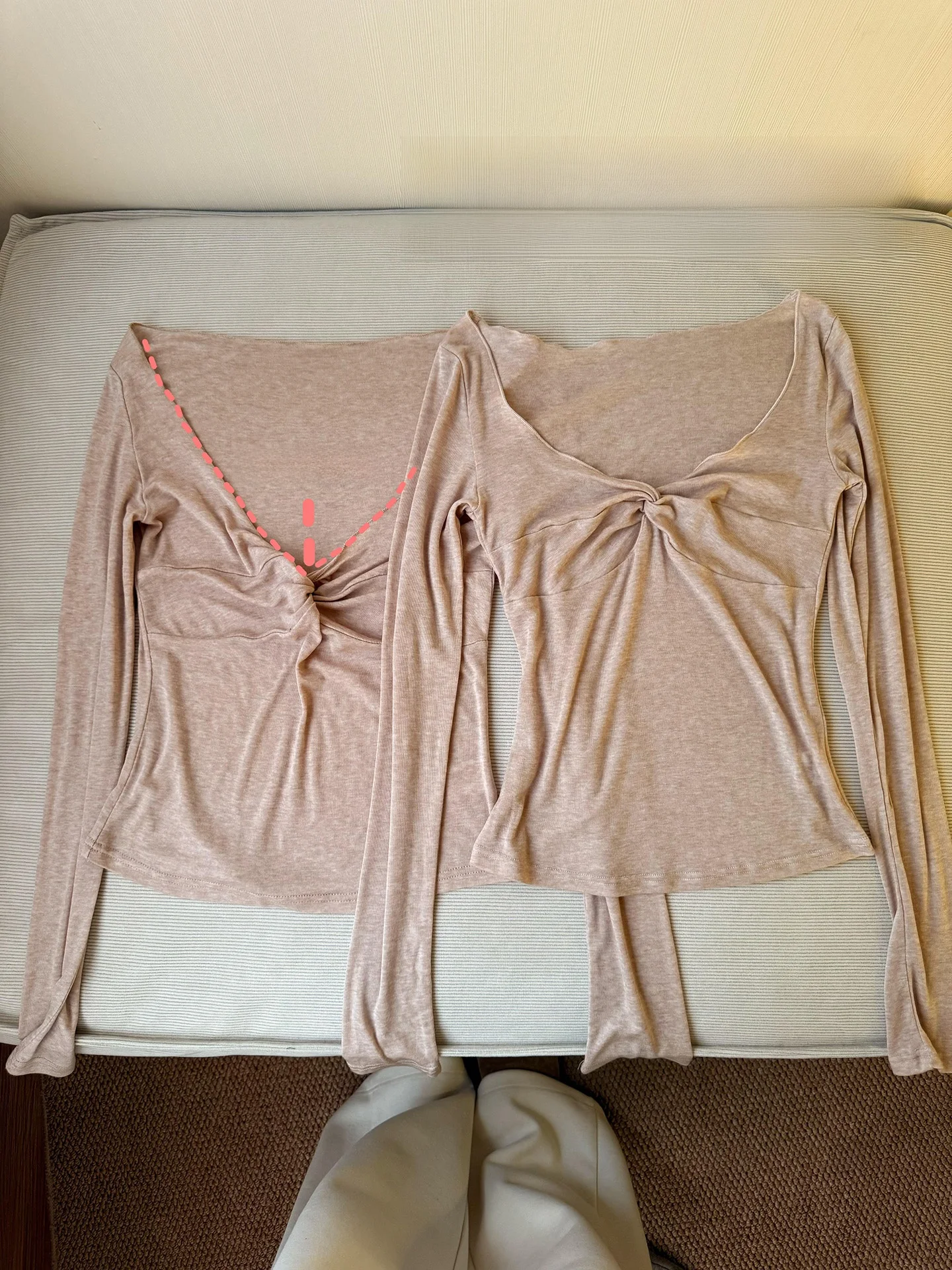 슬림핏 롱 슬리브 티셔츠 여성용 V넥 매듭 캐주얼 슬림핏 라이트 컬러 섹시 베이스 티셔츠 탑 하이웨이스트 디자인 편안함