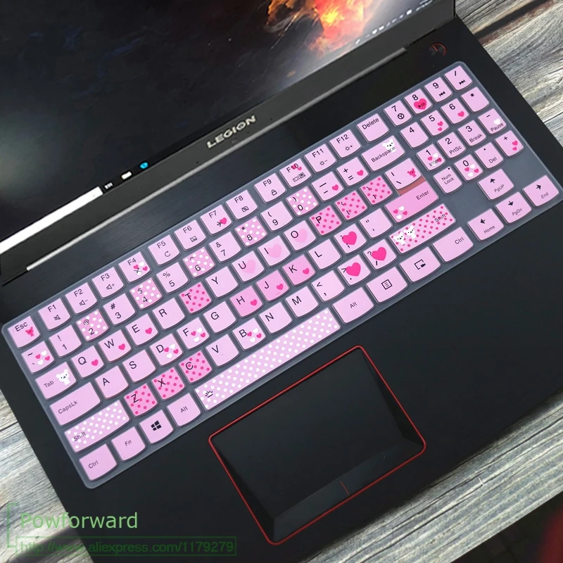 Silicone Keyboard Cover Protective Skin For 15.6'' Lenovo Legion Y720 Y540 Y530 Y520 R720 Y7000 (15'') Y730 Y740 (17'')