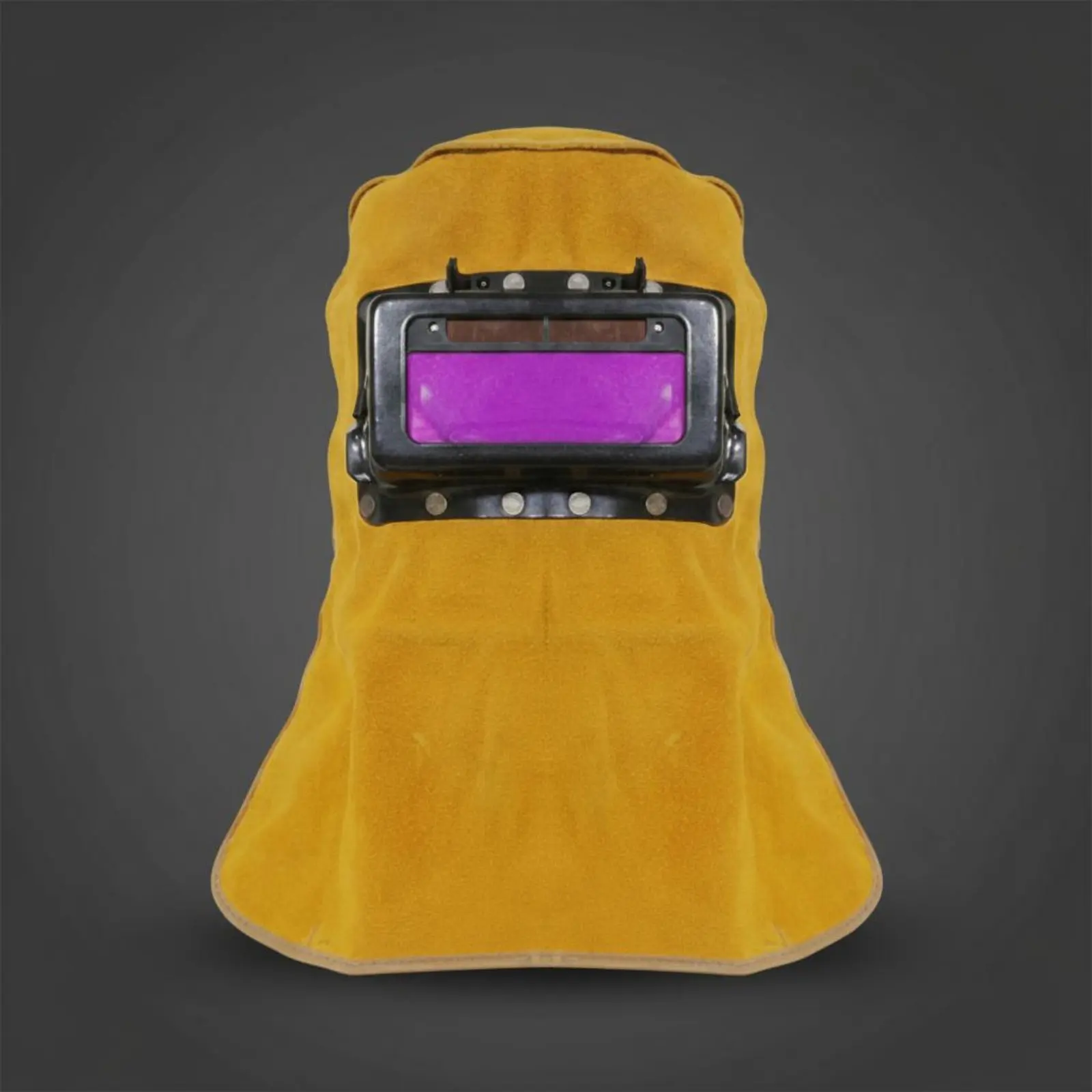 

Bovine Leather Leather Metal-Joining Hood Glare-Reducing Auto Darkening Metal-Joining Helmet Bovine Leather Welder Head Cover