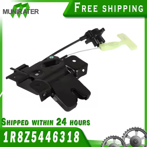 Rear Tailgate Trunk Deck Lid Latch Lock w/Cable Replacement for 2005 2006 2007 Ford Mustang