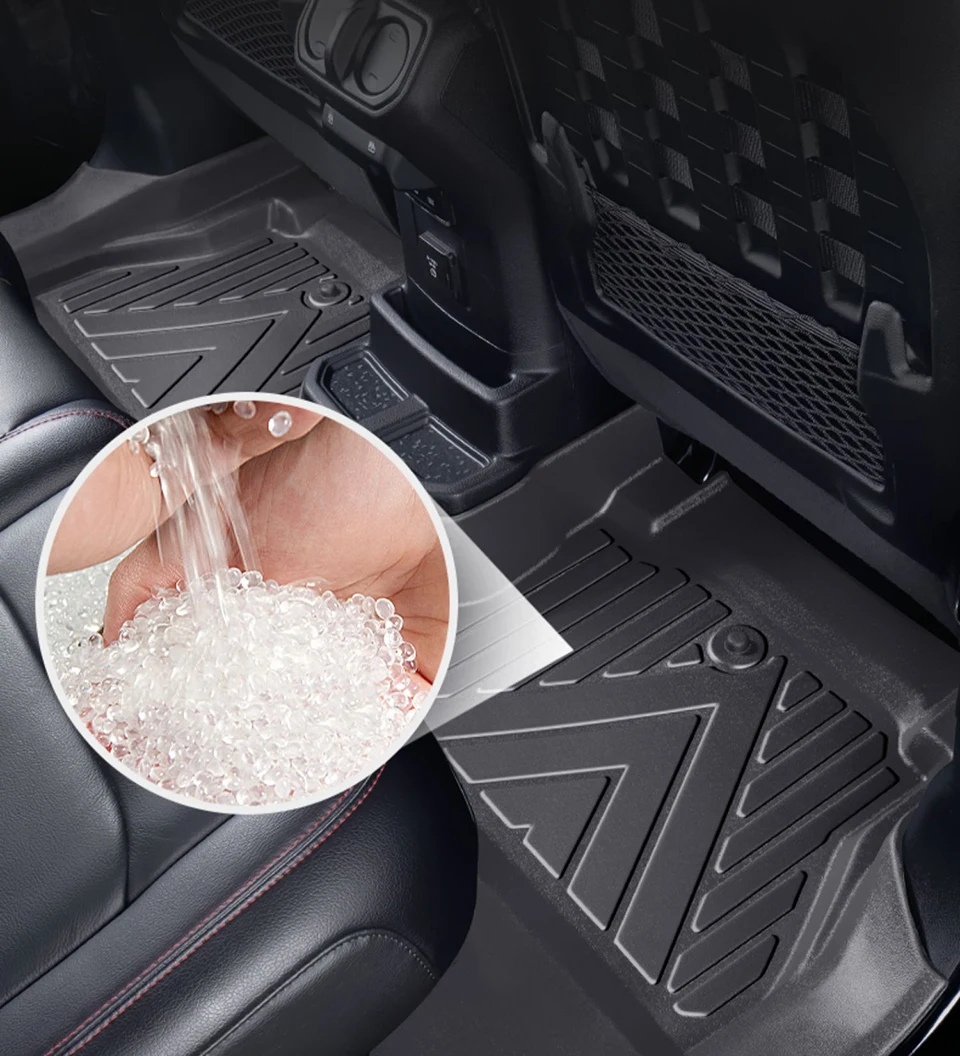 Gummi-Fußmatten-Set für VW Jetta MK7 2023, wasserdicht, Dropshipping, Innenraumzubehör, Teppiche, hochwertige Qualität. – Detail 6