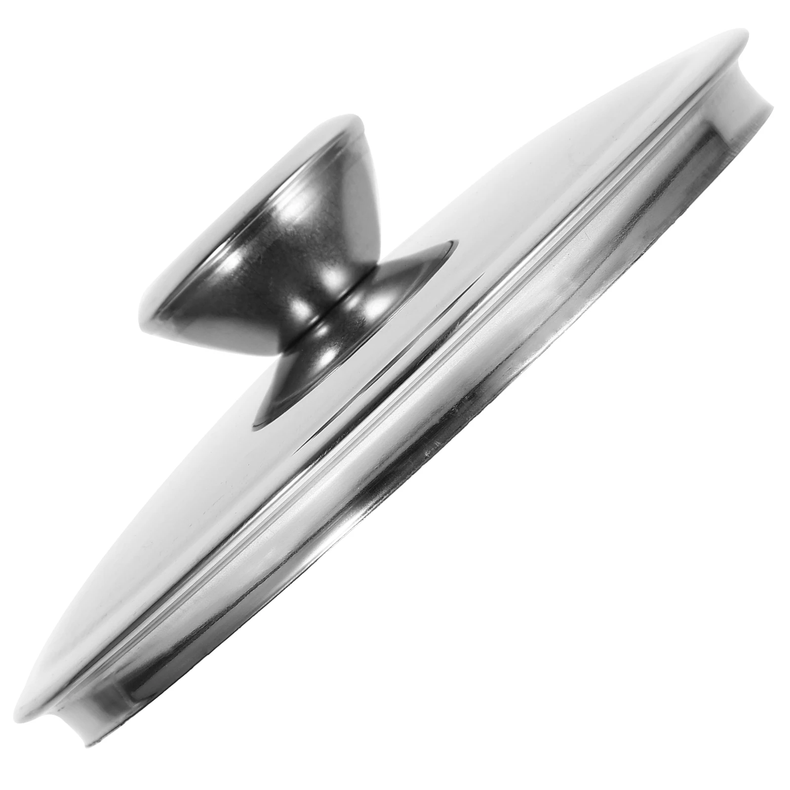 

Stainless Steel Lid Universal Oil Pot Cover For Seasoning Cooker Kitchen Supplies Spill Proof Replacement Pot Lid