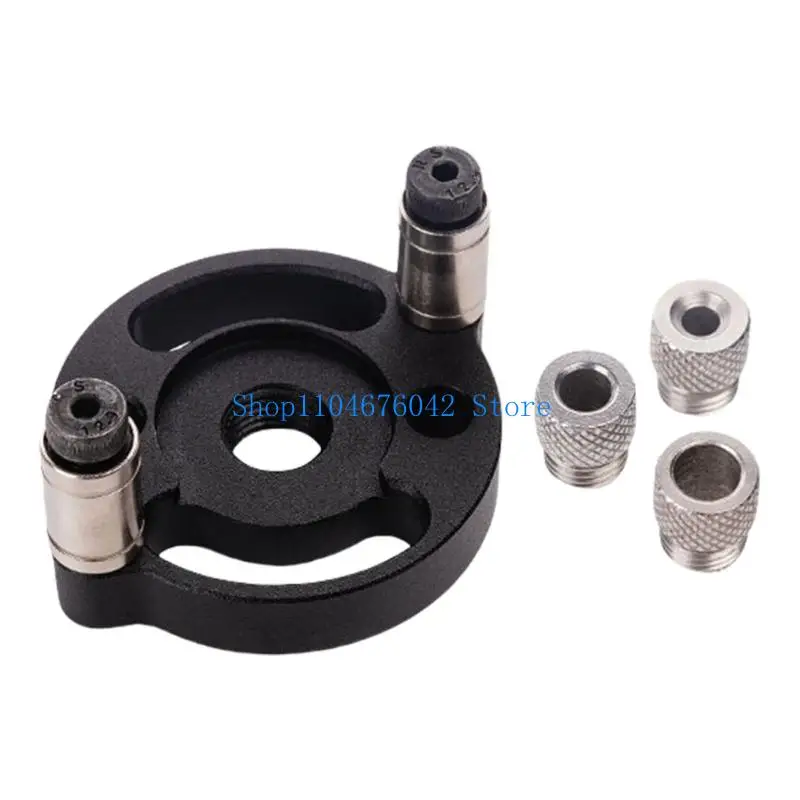 

652F Надежная направляющая для деревообработки, расточный инструмент, дырокол для одинакового размера отверстий, сборка мебели,