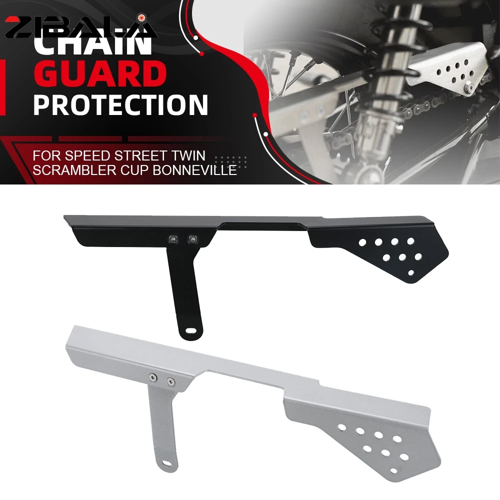 

For Speed Street Twin 900 Scrambler Cup 900 Bonneville T100 T120 2016-2024 Motorcycle Sprocket Cover Belt Chain Guard Protector
