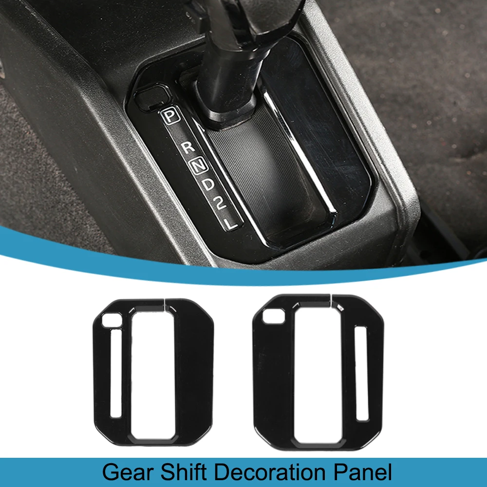 Car Gear Shift Panel Decoration Cover Trim Stickers for Suzuki Jimny 2019 2020 2021 2022 2023 JB64 JB74 Interior Accessories