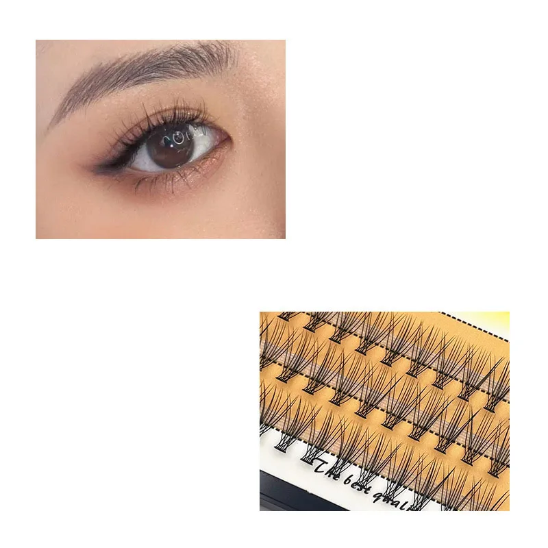 QI  DUO Softer Feel Nesura Eyelashes 10D Individual Eyelash Personal Use Eyelash Extension Natural Soft 60 Pieces  Cilia