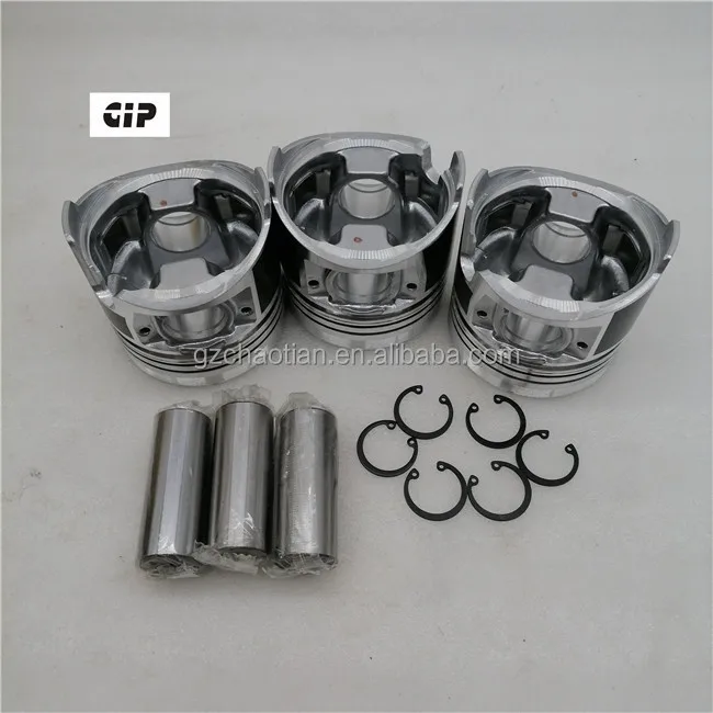 

High quality Diesel Engine piston ring piston pin 8-97176887-0 3LD1 Cylinder Piston Kit For Excavator Parts