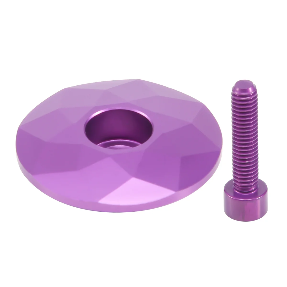 Крышка велосипедной гарнитуры MTB, верхняя крышка выноса гарнитуры шоссейного велосипеда с винтом для трубки головки вилки 28,6 мм, фиолетовый, хит продаж