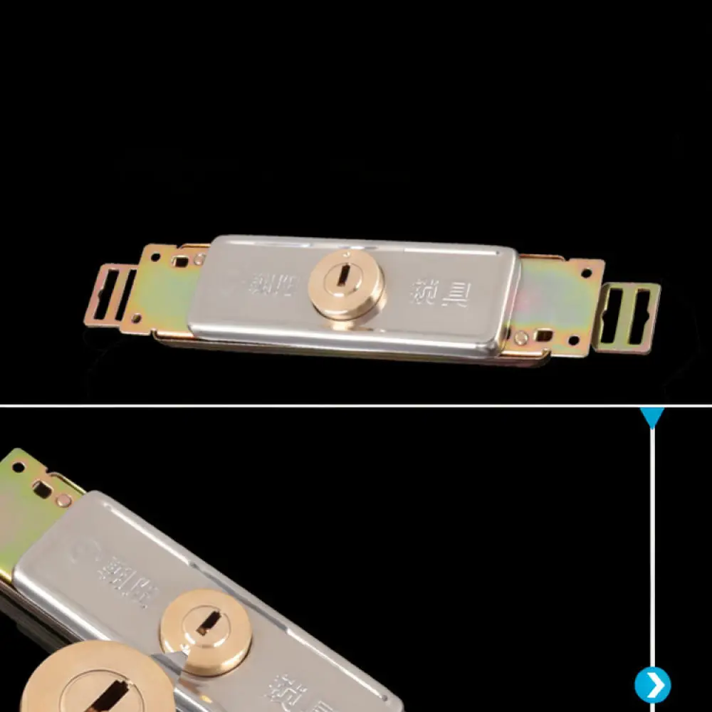 Replacement Rolling Door Lock Copper Core Center Opening Hardware For Warehouse Factory Gate Security Entry System Kit