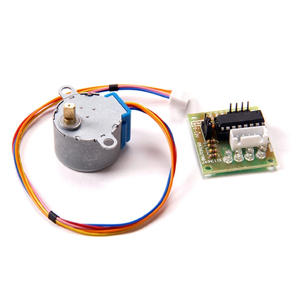 

28Byj-48 5V 5-Wire Stepper Motor Uln2003 Driver Board Compatible Standard Interface Direct Plug Easy Use Development