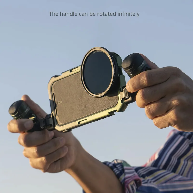 SmallRig 5002 16 Pro/Pro Max Cage Kit x Brandon Li Mobile Lightweight Video Kit for iPhone 16 Pro/Pro Max Co-design Edition