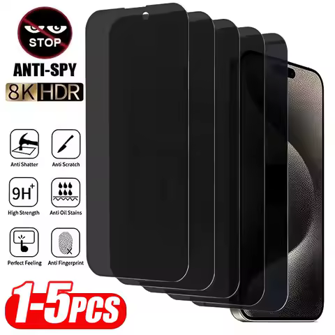 Anti-Spy Protective Glass For Xiaomi Poco X5 X4 X6 Pro F4 GT F3 Privacy Screen Protector Poco X3 NFC M6 C65 C40 C31 M5S M5 M4 M3