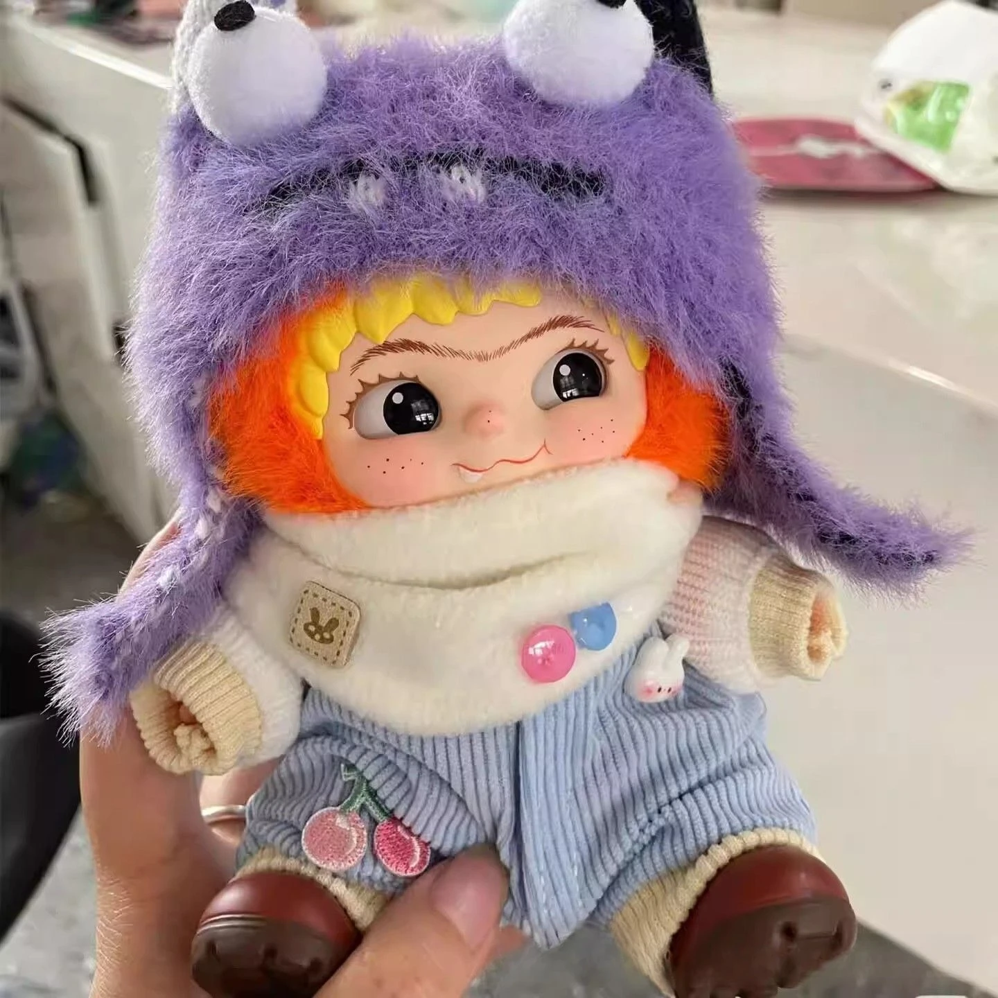 ***20cm Wakuku Trendy Party Paddle Clothes Cotton Doll Blind Box Plush Doll Clothing Wakuku Accessories Clothes