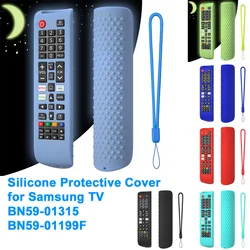 Silicone Remote Cover Compatible with Samsung Smart TV Control Case TV BN59-01315 BN59-01199F Remote Protective Cover