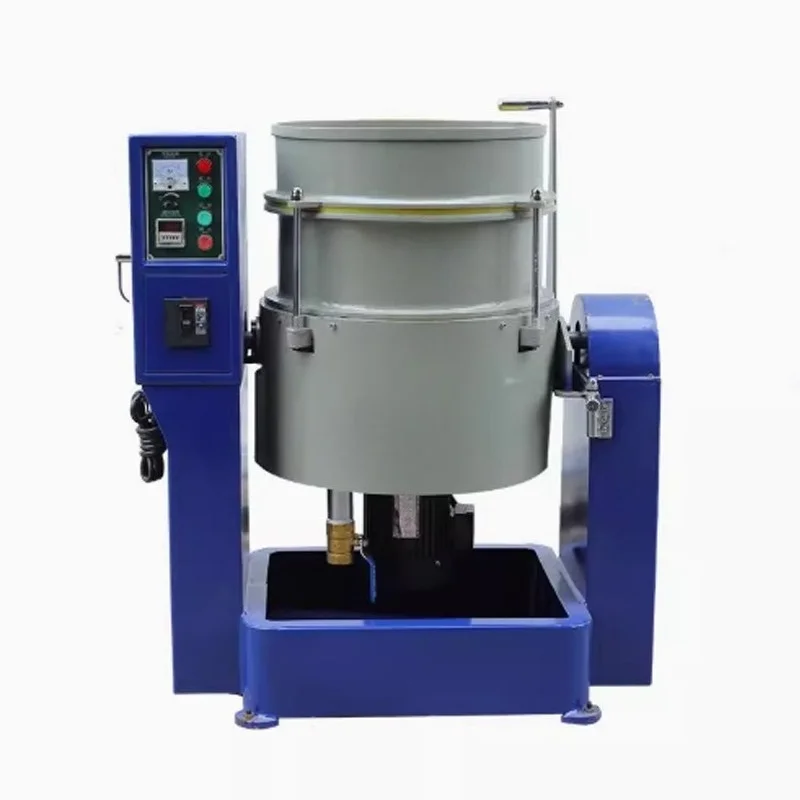 High quality 50 liter centrifugal disc finishing and polishing machine metal products
