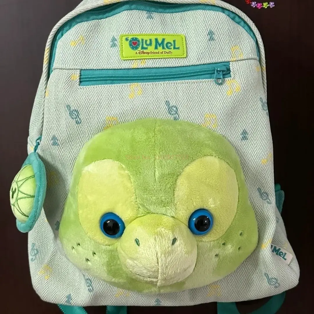 Disney Quan Hongchan Same Style Olu Mel Turtle Large Capacity Cute Wind Bag Suitable For Students And Adults