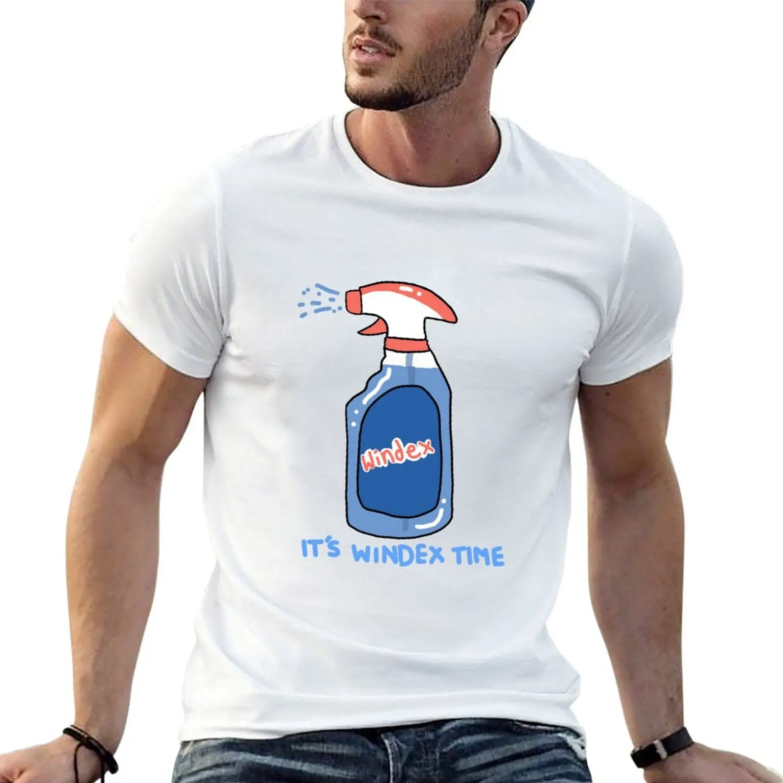 

WINDEX t man t cotton man shirt heavy shirt TIME T-Shirt casual IT'S