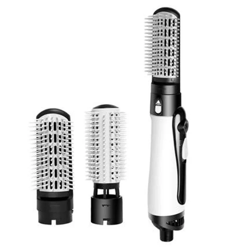 Multi Functional Three In One Electric Curly Hair Brush Women'S Hairstyle Tool Hot Air Straightener Hair Comb