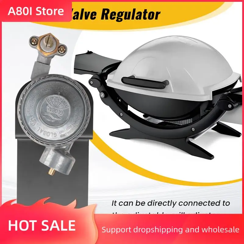 

A80I For 80477 Valve Regulator For Weber Q100 Q120 Series Gas Grills, Applies To Weber 516002, 516501, 386001, 386002