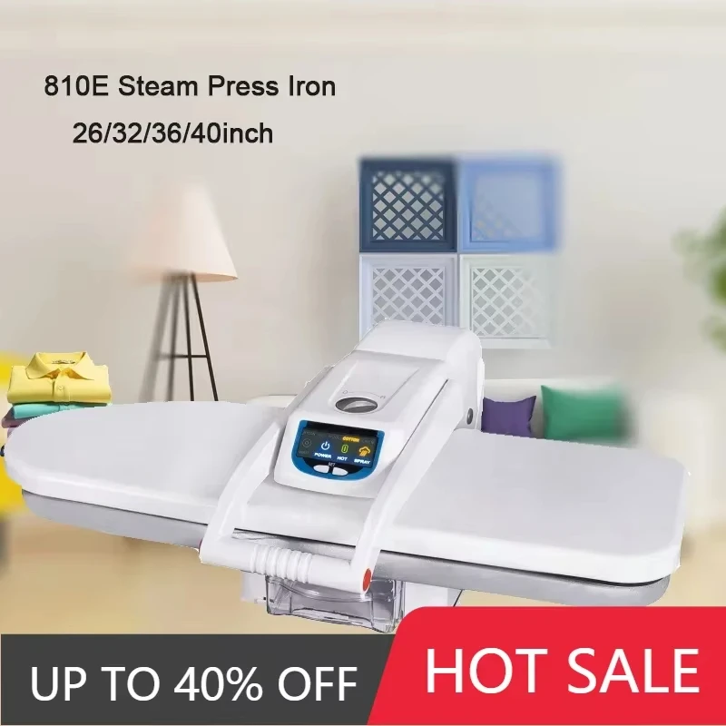 Electric Steam Iron for Clothing, Fashionable New Design, 26 Inches, 810E  Automatic Safe Shutdown Within 15 Minutes