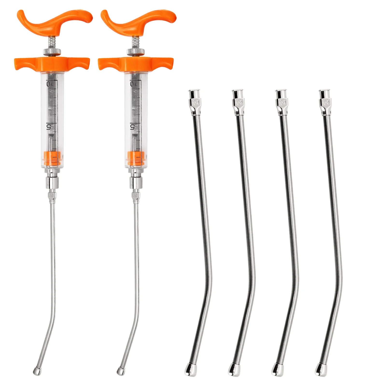 High Quality 10ml Parrot Feeding Syringe Kit Parrots Bird Feeders Syringe Cattle Sheep Pet Medicine Dispenser Pet Feeder