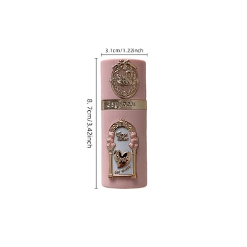 Gege Bear Strawberry Cupid Pink Pop Set Velvet Matte Lip Cream Pressed Powder Liquid…