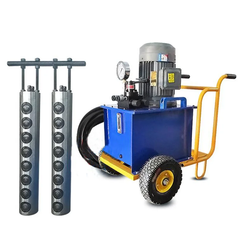 Stable Hydraulic Circuit Diesel Rock Splitting Machine Heavy Duty Stone Splitter for Granite Quarry Raw Stone Extraction