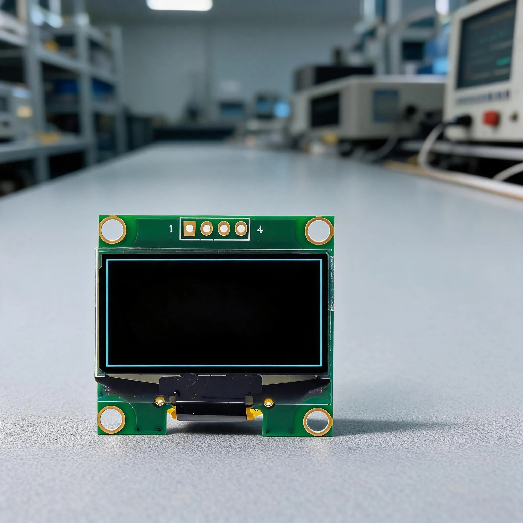 1.3 Inch For OLED Display 128x64 I2C Interface Blue White Light For Automotive Industrial Electronic Components