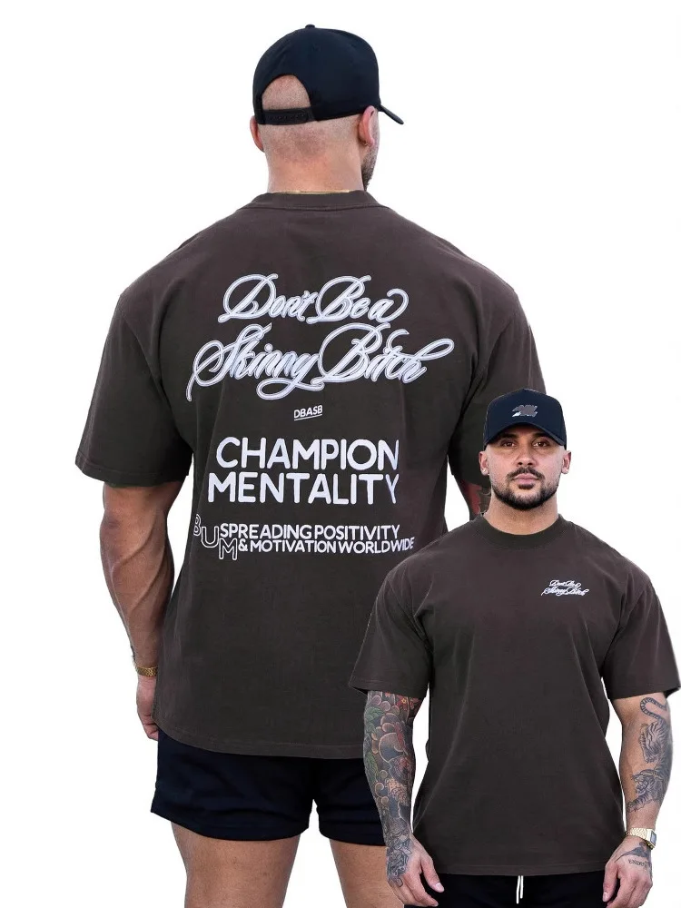 

Трансграничная футболка Members Bum Lifting Club Свободный крой большого размера Street Sle ort Sve round Ne Повседневный летний топ