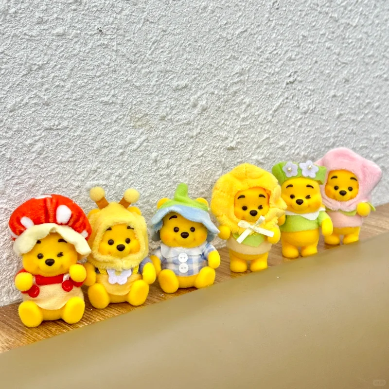 

Оригинальная серия Winnie The Pooh Enchanted Garden, мини-плюшевая слепая коробка, кавайная мультяшная фигурка, модель, загадочная коробка, модные игрушки, подарок