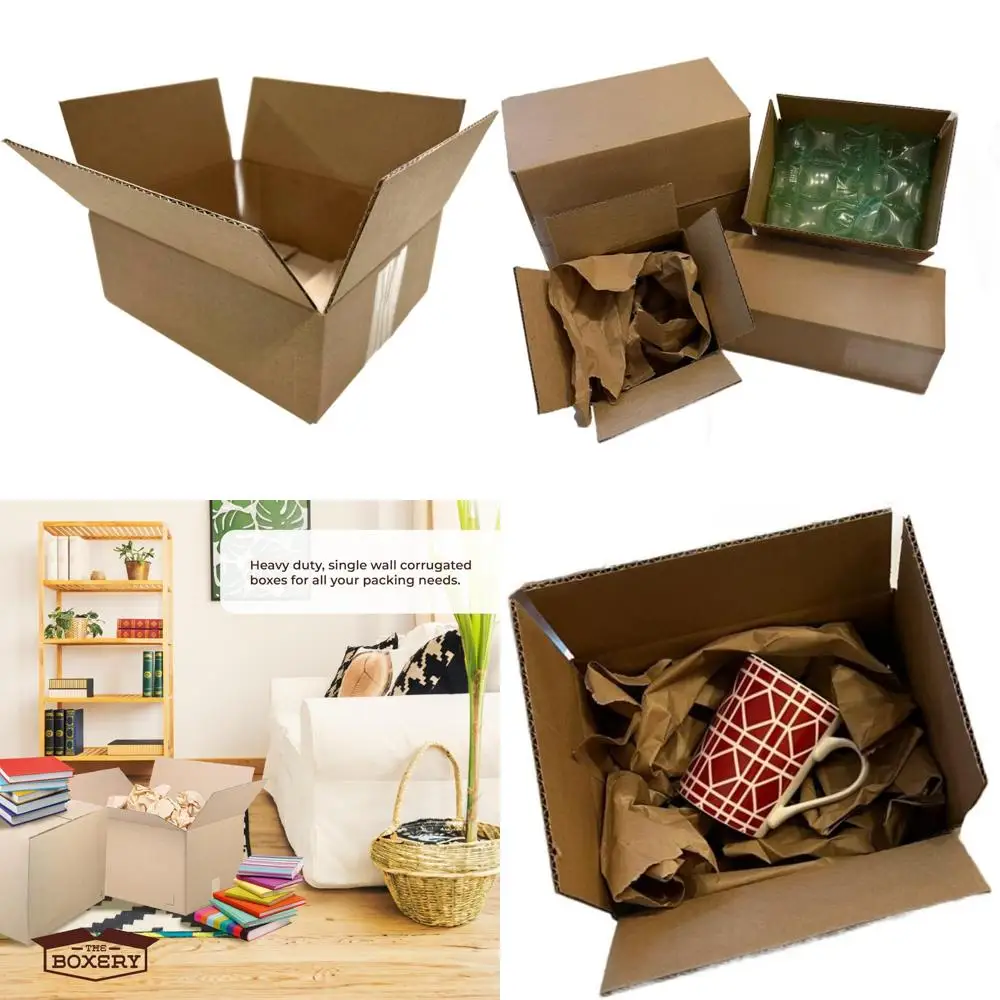 

Прочные картонные транспортировочные коробки размером 100 шт. в упаковке 10x8x4 дюйма для почтовых расходов и упаковок