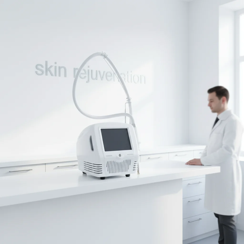 Professional K108 Portable 1927nm Thulium Fiber Laser Machine Air Cooling Skin Rejuvenation Wrinkle Removal Facial Tightening Be