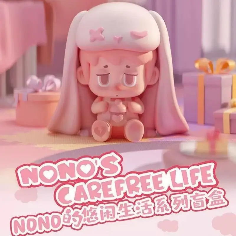 2025年 ノノノ レジャーライフシリーズ ブラインドボックス トレンドの手作りデスクトップデコレーションおもちゃ 誕生日プレゼント用 かわいいコレクタブルプレイアイテム
