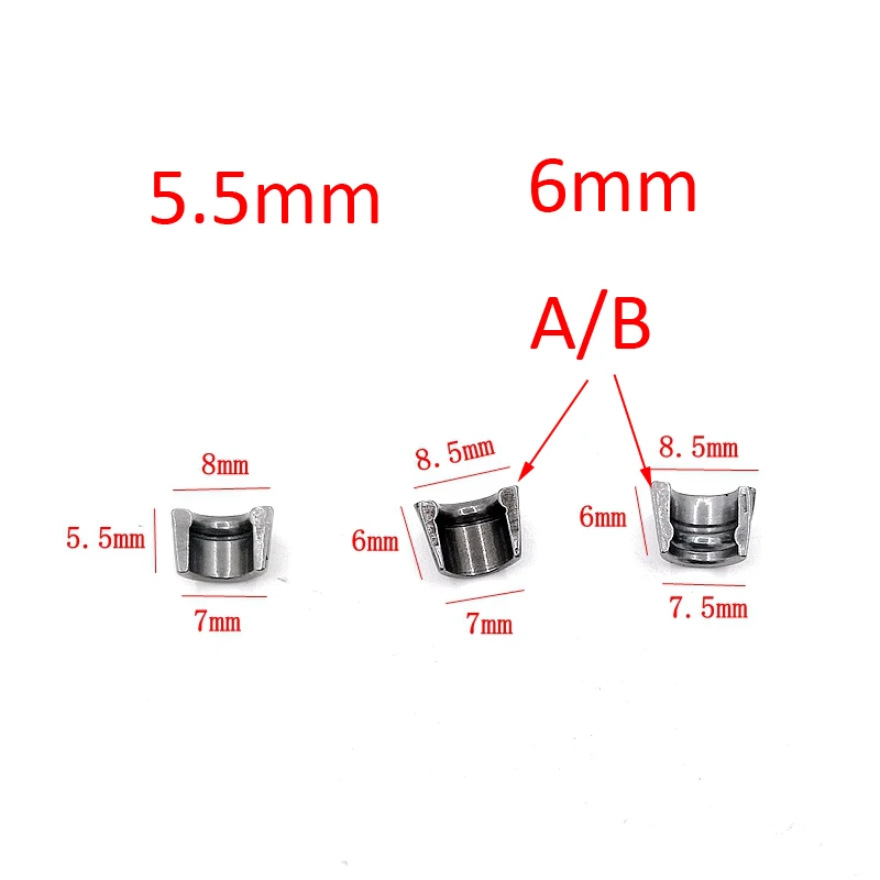 

4Pcs/Lot Motorcycle Engine Valve Collors for GY6125/GY650/GN125/JH70/CBT125/CG125/CG150/DY100/ZY125/YBR125 5.5mm/6mm