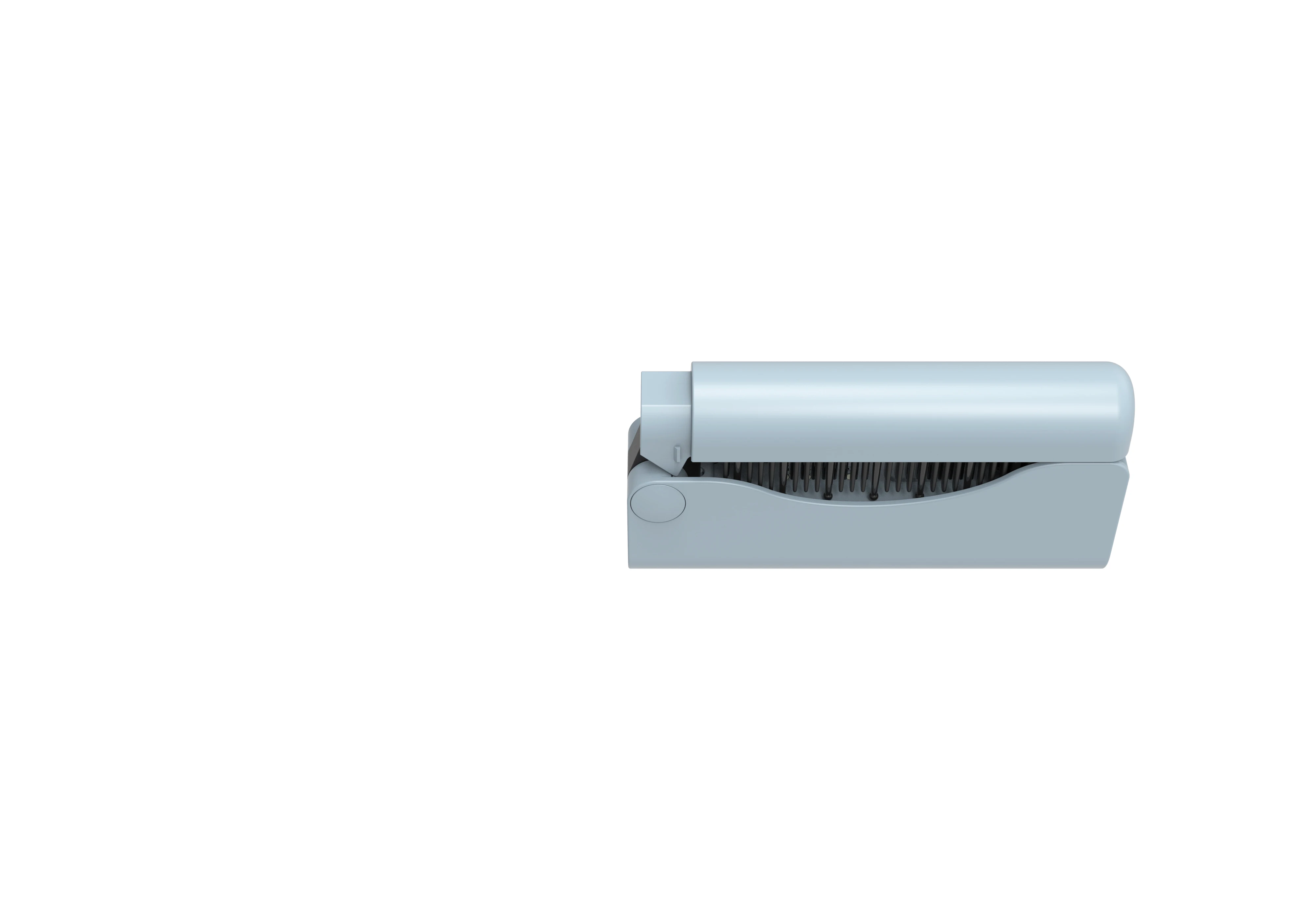Fast Heating Electric Hair Straightener Brush Hair Straightener Comb for Home Travel