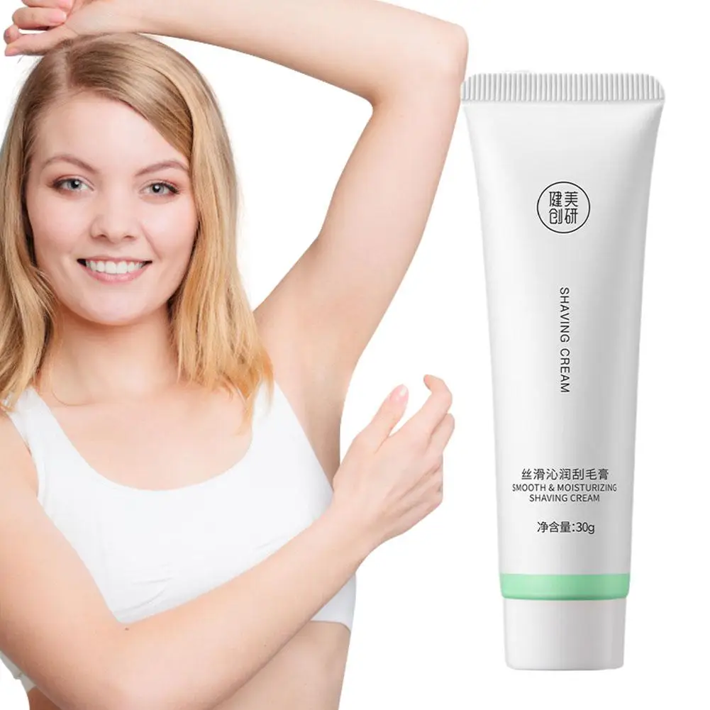 Neue 30g schnelle milde Haaren tfernung Creme Arm Achsel Bein Enthaarung glatte Körperpflege Haut Schönheit permanent feuchtigkeit spendend j7t4