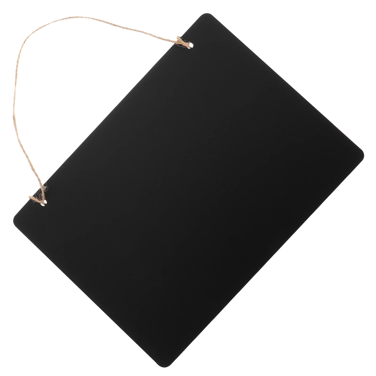 Hanging Chalkboard Sign Erasable Message Board Wall Decor Density Board Easy Setup 160209 Chalkboard Sign