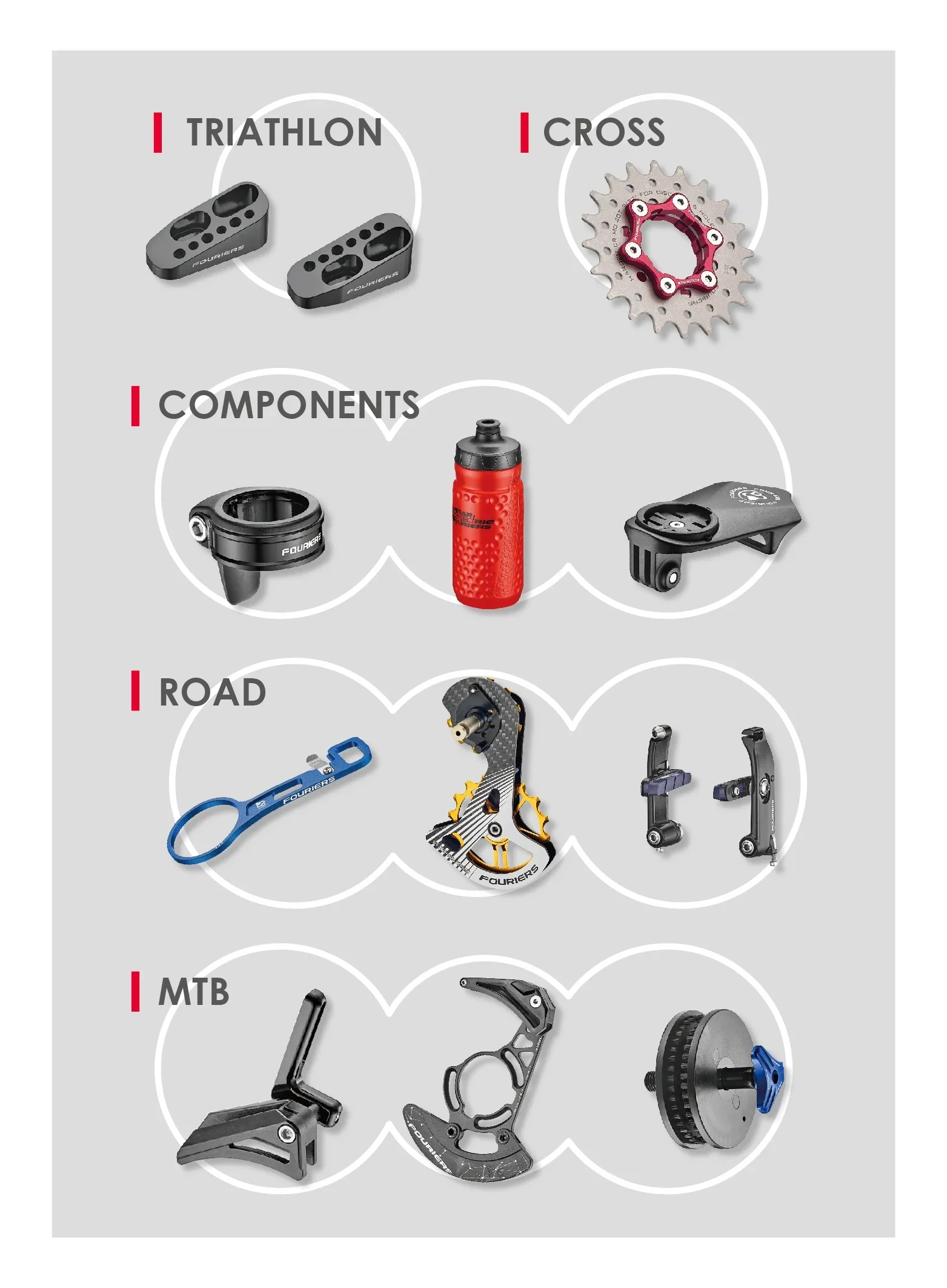 BR-DX006 نظام الفرامل C-Clamp لدراجة TRINITY TT الترياتلون لدراجة TRINITY