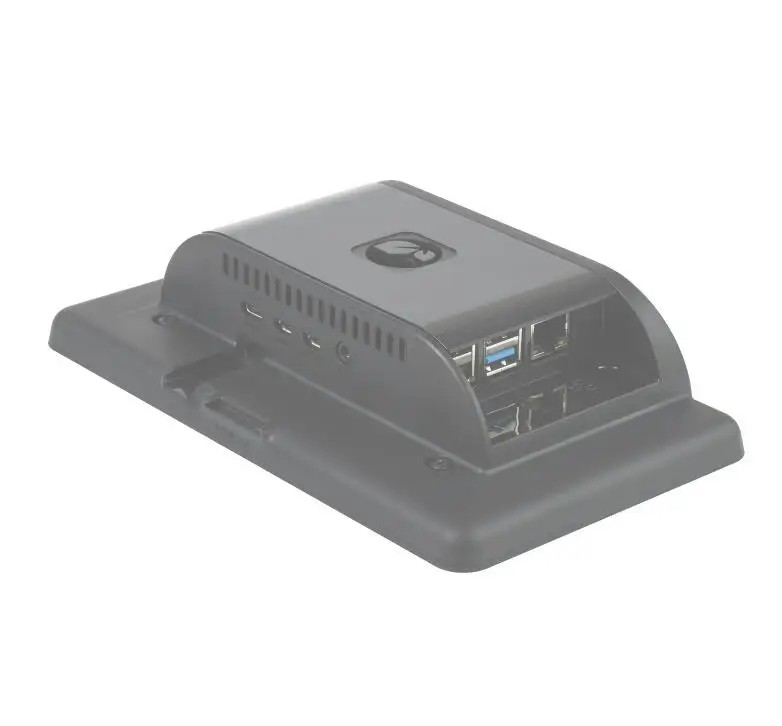 Waveshare Display touch capacitivo da 7 pollici per Raspberry Pi, con custodia protettiva e fotocamera frontale da 5 MP, 800×480, DSI