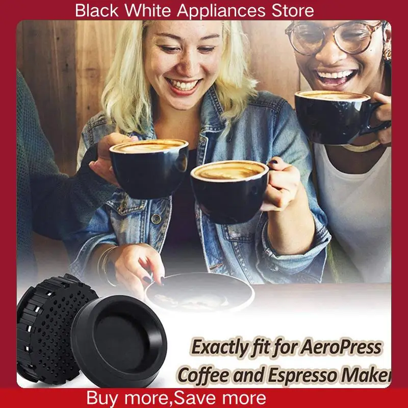 

2X Coffee Filter Paper Cap & Plunger End Gasket Seal Replacement Parts Sets Fit For Aeropress Coffee And Espresso Maker-CLIM