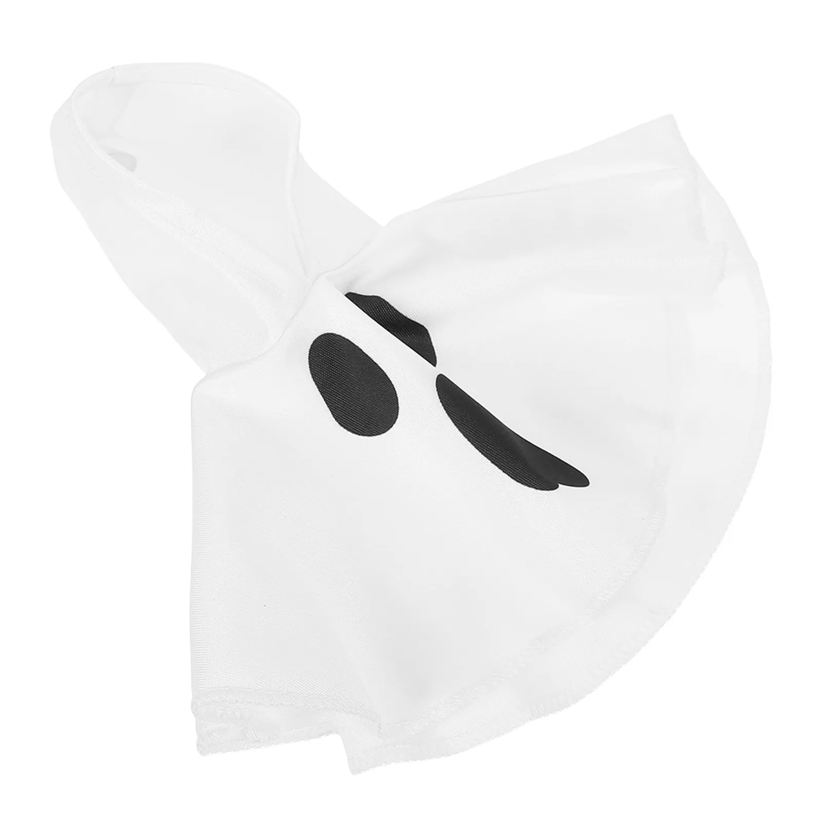 7 Inch Halloween Goose Outfit Polyester Soft Ghost Costume Tabletop Goose Clothes Spooky Fall Party Decor Reusable Desktop