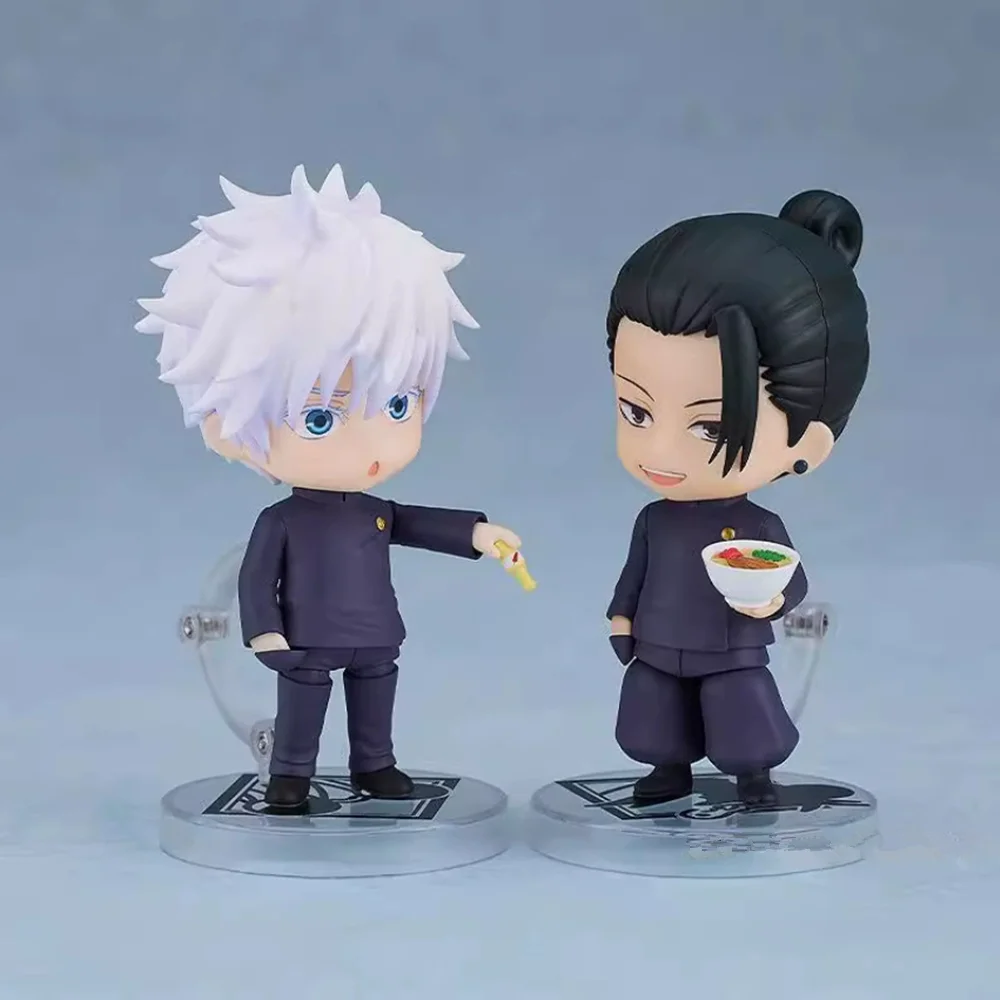 

Сугуру Гето # 2206 Satoru Gojo 2205 # Токио Дзюдзюцу High School Ver. Q Аниме Фигурка Модель Игрушка Изменение Лица Сборка Милая Игрушка