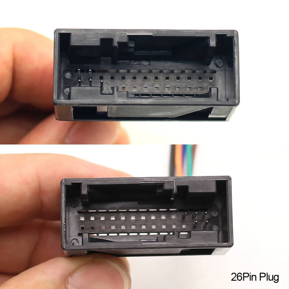 Adaptateur de caméra de recul 12V RGB vers AV, convertisseur de caméra de recul, interface pour les barrage de Volkswagen RCDouvriers RNSouvriers RNS315