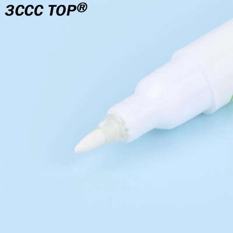 2Pcs 1.0mm White Permanent Marker Pens Deep Hole Marker For Wood Plastic Leather Glass Stone Metal Art Marker Painting Supplies